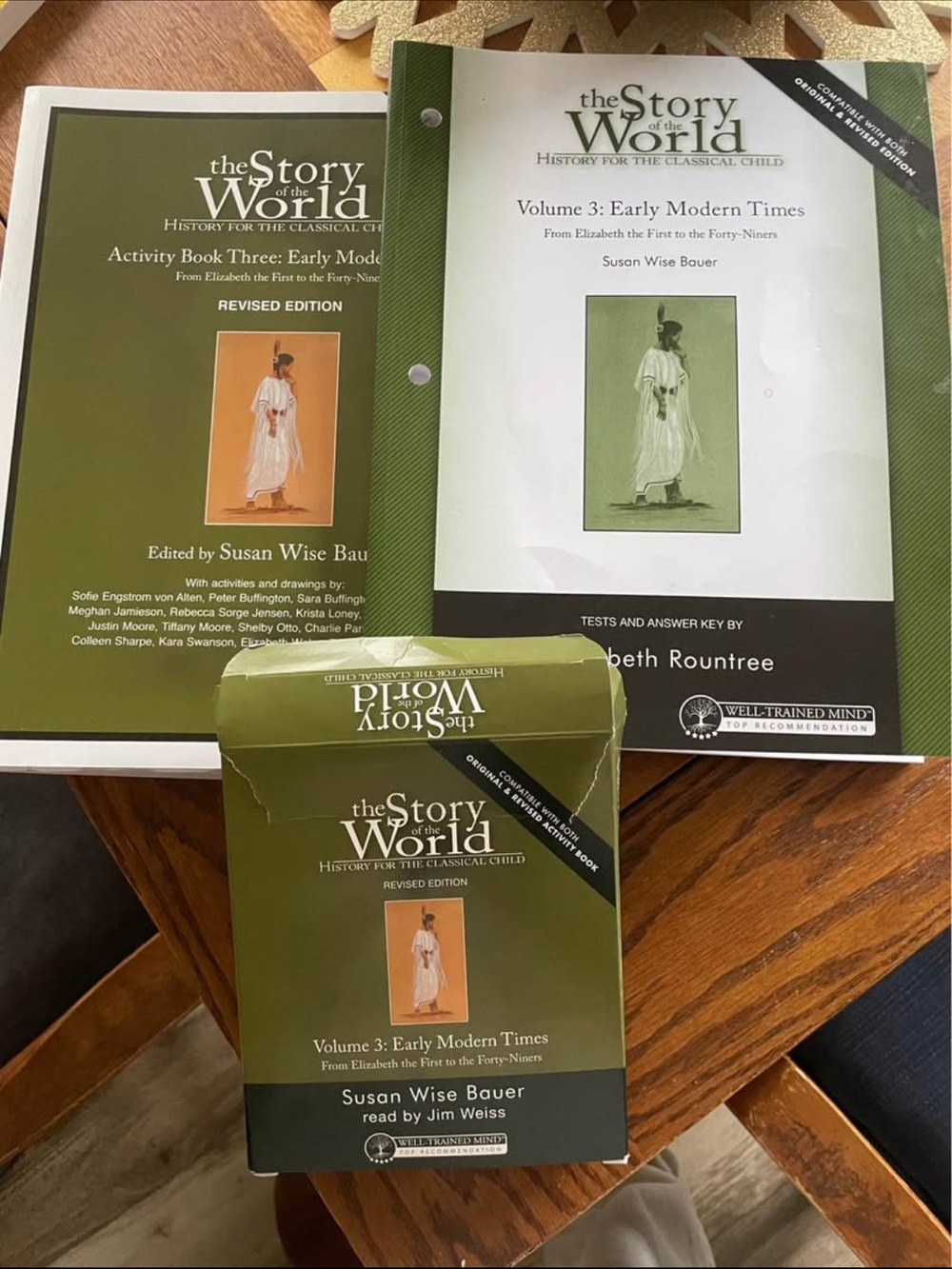 The Story of the World Volume 3 Set - Early Modern Times (Olive Green)